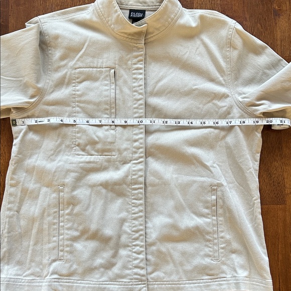 Eileen Fisher light weight, utility jacket women’s size medium made in USA - Picture 5 of 11
